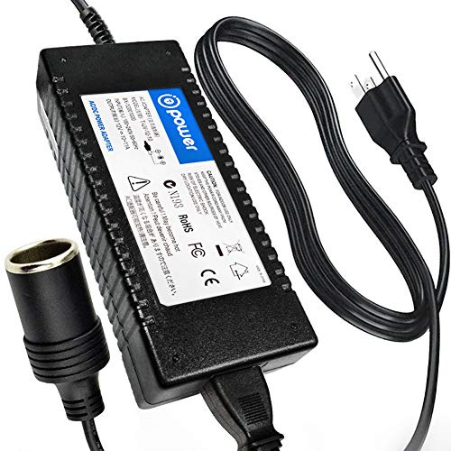 T POWER 12V 10A Converter Charger for Car Air Compressor Car Vacuum Cooler & Tire Inflator Universal-Adapter Cigarette Lighter Socket Inverter Charger Power Cord 120w