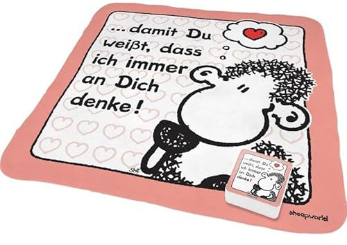 Sheepworld Zauber-Handtuch ... damit Du weiÃŸt, dass ich immer an Dich denke! by Sheepworld