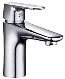 Edouard Rousseau - Mitigeur Lavabo Dunedin - Aérateur Réducteur de Débit - 161 (Hauteur) x 117 (Saillie) mm - Chromé