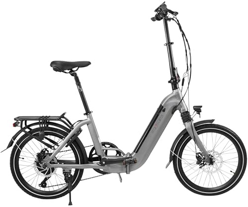 E-Bike 20 vélo Pliant B13 Stadtfalter AsVIVA 36V 14,0Ah vélo électrique Pliant vélo électrique Pedelec Gris