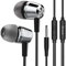 Blukar Earphones, In-Ear Headphones Earphones High Sensitivity Microphone – Noise Isolating, High Definition, Pure Sound for Phone, Smartphone, MP3 Players etc.