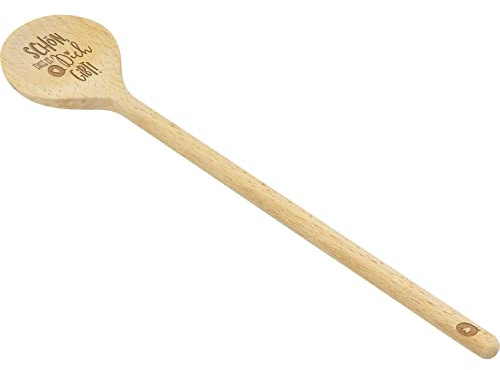 GRUSS Kochlöffel 47810 Schön, dass es Dich gibt, Braun