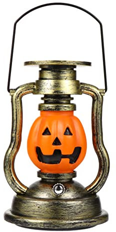 Uonlytech Solarbetriebene Kürbislaterne Für Halloween Vintage Gartenlampe Mit Pumpkin Design Dekorative Außenbeleuchtung Für Garten Und Terrasse Für Feste Und Stimmungsvolle Akzente