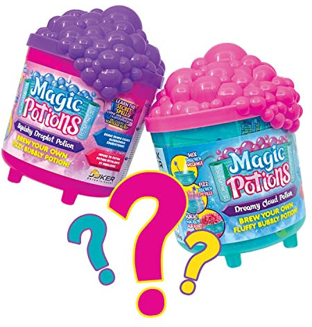 SLIMY Magic Potion Überraschung - Original Slimy Slime Magic Potion mit 2 verschiedenen Spielmassen und magischen Mix-Ins, maximaler Spielspaß für Kinder mit Schleim und Spielknete im Braukessel