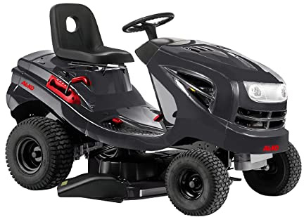 AL-KO Benzin-Rasentraktor Comfort 18-111.4 HDS-A V2, 110 cm Schnittbreite, 2-Zylinder 9.6 kW Motorleistung, Seitenauswurf, Fuß-Hydrostat, für Rasenflächen bis 6000 m²