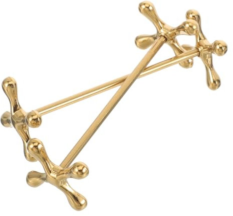 PRETYZOOM 2st Löffel Gabelhalter Gabelauflage Küchenutensilienablage Löffel-Gabel-Halter Geschirrablage Löffelhalter Für Essstäbchen Stand Bürste Hochzeit Rostfreier Stahl