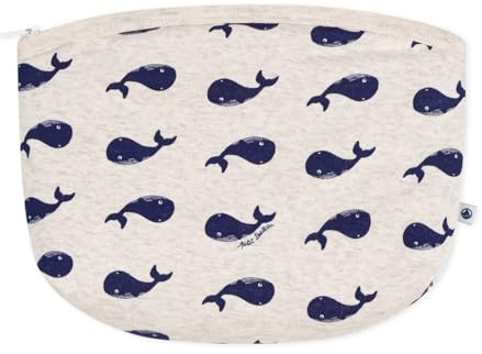 Petit Bateau A0CUE Trousse Loving Beige/Bleu Mixte Bébé Taille Unique