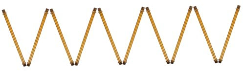 SEWOART 10 Stück Wandlampenzubehör Leuchtenzubehör Beleuchtungszubehör Mit Gewinde Wandlampenrohr Lampenbeschläge Rohrersatzstiel Hardwareversorgung