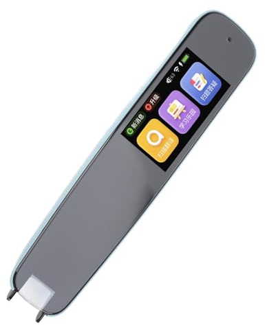 Stylo Lecteur de Numérisation, Traducteur Numérique et Stylo de Lecture pour la Dyslexie, Stylo Lecteur pour Les Réunions d'apprentissage en Voyage (Blue)