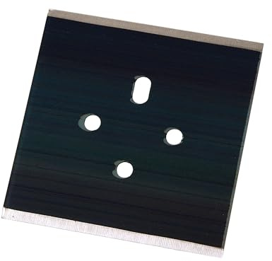 Neilsen CT5145 Heavy Duty Floor Scraper 100mm Blade Head with 4 Holes, Black
