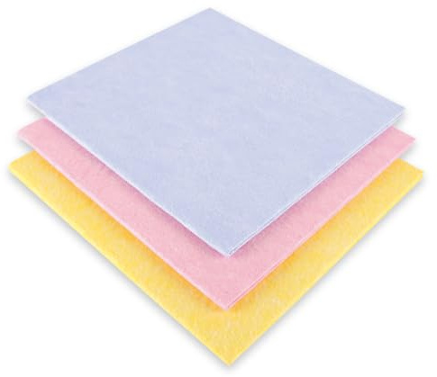 20 Stück Hygoclean Mehrzwecktücher-Set Tetra | Viskose/PP/PES, Sparpack, bunt, L: 40cm, B: 38cm, Mehrzwecktücher, Reinigungstücher, Putztücher