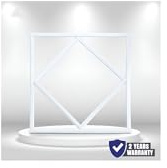 Led Diamond Panel 72W 600X600MM 7200 Lumen Ultra-Bright Ceiling Light Energy Efficient, Flicker-Free, Slim Design for Shop, School, Company, Office