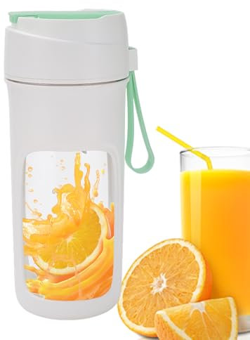 lisutupode Blender Centrifugeuse Électrique | Mixeur Légumes Rechargeable | Mixeur Rechargeable pour Oranges Citrons Agrumes et Préparation de Jus de Fruits Frais