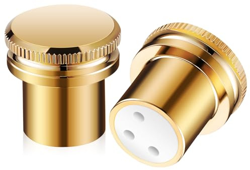 Gatuida Tapas Antipolvo Hembra de 2 Piezas para Cables Protección contra Polvo y Humedad Adaptadores Compatibles Micrófonos y Equipos de Audio Profesionales Reducción de Ruido y