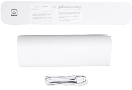 Garosa Tragbarer Thermodrucker, Tintenloser Kabelloser Drucker mit 203 DPI HD-Drucktechnologie für IOS, OS X, 8,5 X 11 Zoll, A4, A5, Briefkopf