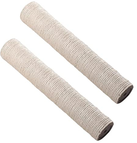 Poste de Rascador para Gatos Recambio DIY, 2.75 Pulgadas de Diámetro, Reemplazo de Poste de Rascado, Protector de Muebles- 30cm de Altura