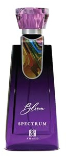 Ahmed Al Maghribi Bloom Spectrum Extrait de Parfum 100ml – Bergamot, Lavender & Rose with Jasmine, Lily, Oud, Vetiver & Patchouli Floral Woody – Long Lasting EDP