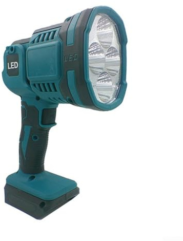 Lampe de poche LED sans fil avec 1000 lumens de luminosité et deux options d'éclairage pour projets à piles Dongcheng 20 V