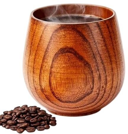Generico Bicchiere Old Fashioned in - Tumbler Da Uomo In Legno | Bicchieri Tumbler Per Whisky In,Adatto Per Compleanno, Festa Del Papà, San, Vacanze, Feste, Party, Cocktail, Liquori E Birra
