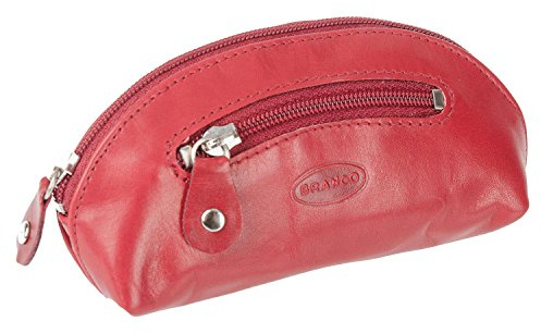 GoBago Leder Schlüsseltasche Schlüsseletui Schlüsselmappe Schlüssel Etui in 6 Farben