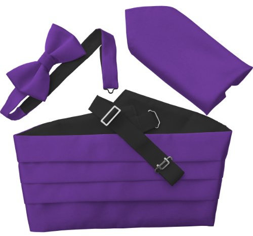 Great British Tie ClubHerren Kummerbund Mehrfarbig Mehrfarbig, Violett,