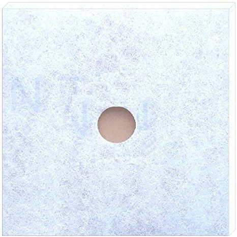 50 Ersatzfilter für Lunos Skalar, LRA-S, LRK-S, LRK-2S, 2/FSK - 140x140 mm - Innenloch ø 25 mm- Filterklasse ISO Coarse 45%/G2 - Businesspreise, Mengenrabatte
