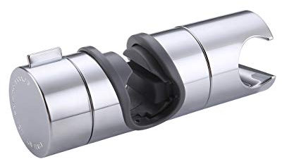 KES Shower Head Holder Hand Shower Bracket Replacement for 18-25MM Slide Bar Adjustable Shower Rod Holder Chrome Plated, PB4-CH