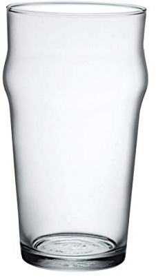 Bormioli 517220-B25 Nonix Beer Time Gläser Biergläser transparent 58 cl Set mit 6 Stück