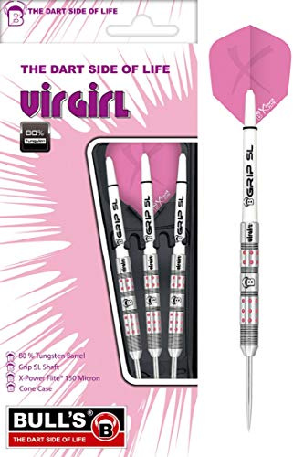 Bull's Virgirl VR1 Steel Dart, 80% Tungsten
