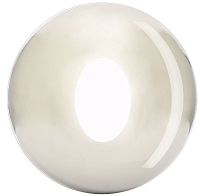 Dehner Edelstahlkugel poliert, Ø 25 cm, silber