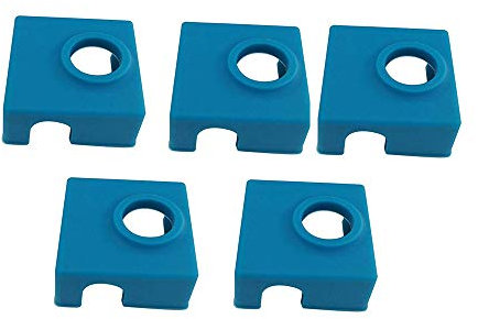 5X 3D Printer Heat Block Silicone Sock MK7 MK8 MK9 Hotend Heating Block Cover for Makerbot Creality CR-10 Mini S4,S5 Ender 3 Anet A8 Tevo Tornado