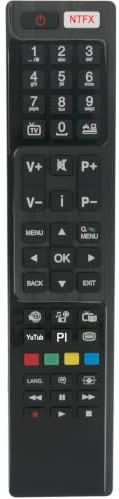 ALLIMITY RC4848F Télécommande Fit for Polaroid Bush P55FS0756A P50D300FP | P24D300FP P32FS1956A P50US0956A P43D300FP P32D300FP P50US2236A P55D300FP P50LED16 P50UP2038A P55US0756A P65US1956A