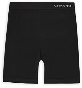 Channo Faja pantalón Algodón Reductora Moldeadora Sin Costuras. Tejido Suave y con Elasticidad (Negro,L)
