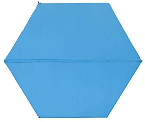 WANGLXST Schlafmatte Luftmatratze Selbstaufblasendes Camping Isomatte, wasserdichter Faltbarer kompakter aufblasbarer Außenschaum, Blue, 97.6 * 81.9 * 0.98inches