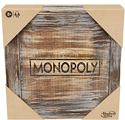 Monopoly - Juego Monopoly: Edición Serie Rústica