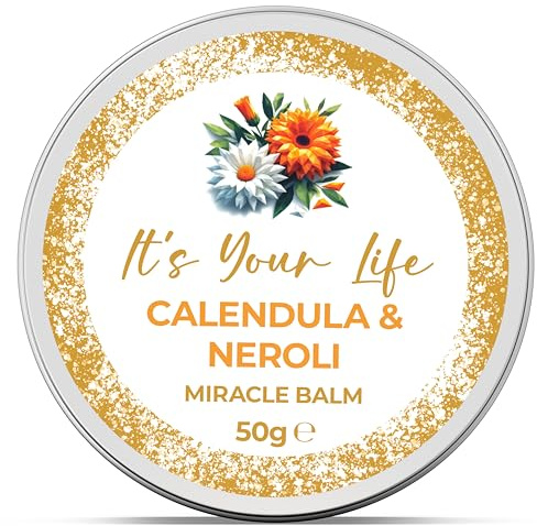 Miracle Balm, Calendula balm, Natural Skincare, as a, Wound Healing Cream, Scab Healing Cream, &, Burn Cream Healing Anti Scar. 50 grams of, Calendula Cream, its Natures, Wonder Balm, for, Dry Skin