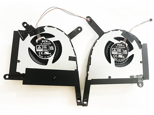 CPU+GPU Cooling Fan Replacement for ASUS TUF Gaming (2022) FX507 FA507 12V | FX507ZC FX507ZE FA507RE FA507RC FX507ZM-RS73 FX507ZM-ES74 RTX3060 RTX3070 FA707RC FA707RE FX707ZC TUF707RE TUF707ZC FP88 FPSP