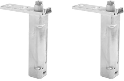 Artibetter 2 Unidades Bisagras De Puerta De Congelador Pivote Para Nevera Accesorios De Bisagras De Metal Silenciosas 4.33X2.95X1.81 Pulgadas