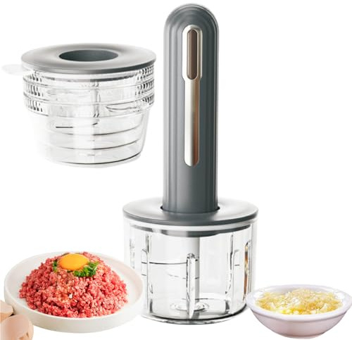 Broyeur de nourriture pour bébé – Déchiqueteuse de légumes portable – Passe au lave-vaisselle pour la préparation des repas, fruits, aliments pour bébés, légumes