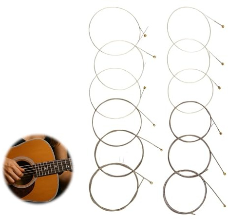 Set di 2 corde per chitarra elettrica Super & Regular Slinky 9-42 & 10-46, Nickel Wound Slinky Guitar Strings per chitarra elettrica e chitarra acustica, pratica, studio e palcoscenico, suono chiaro