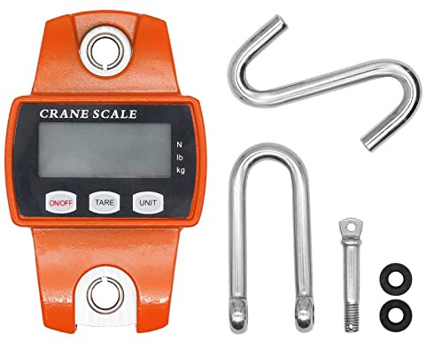 300KG/660LBS Mini Kranwaage Portable LCD Digital Elektronische Waage Hängende Waage Heavy Duty Gewicht Werkzeug für Home Farm Market