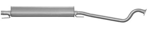 IZAWIT 21.194 Mittelschalldämpfer Kompatibel mit OPEL Astra G CC T98 90531296 5852113