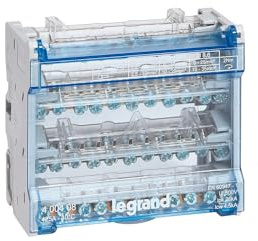 400408 Legrand Répartiteur Modulaire Tétrapolaire 125a 6 Modules 10 Départs