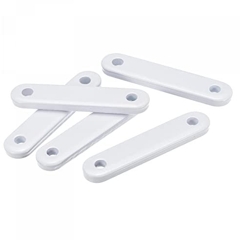 sourcing map Curtain Weights (50g), Drapery Iron Weight for Bathroom Home Curtains Tablecloth Flags, White, 10Pcs