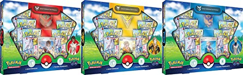 Pokémon (Sammelkartenspiel), PKM Pokemon GO Spezial Kollektio DE: Geliefert Wird zufällig 1 von 3 Sammelkartenspielen