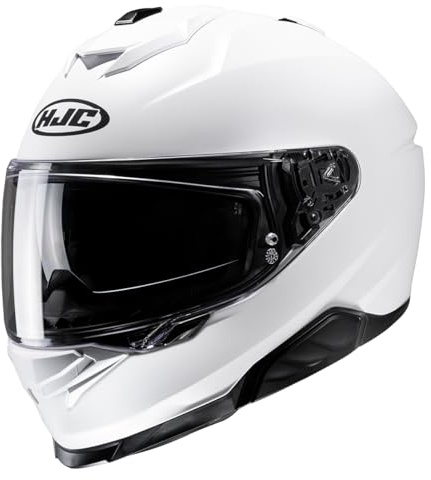 HJC, integralhelme motorrad I71 semi flat pearl white, XXL