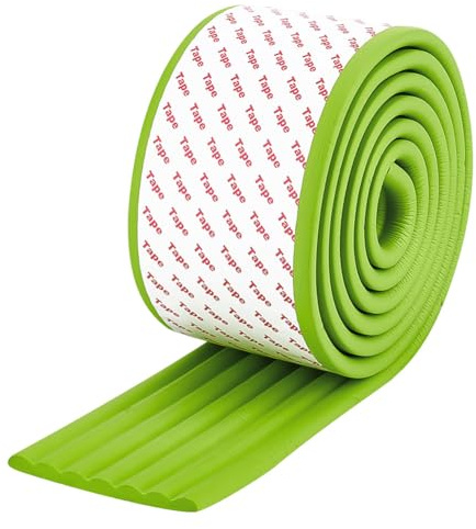 OLYCRAFT Cuscinetti morbidi per scaletta per letto a castello, 2 m, con forte adesivo, copertura per scaletta del letto a castello, larghezza 80 mm, cuscinetti di ricambio per scale e gradini per