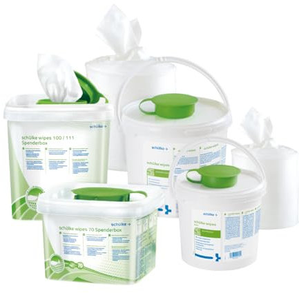 Schülke Wipes 4032651983605 - Dispenser di salviettine umidificate - 70 salviette