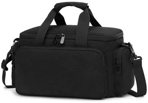 Wesoke Camera Case Sling Bag, Crossbody Camera Bags for Photographers, Waterproof Camera Equipment Case Travel Shoulder Handbag for Canon/Nikon/Sony/Fuji DSLR/SLR/Mirrorless, Black