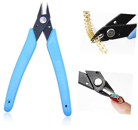 HAPINARY Nail Art Removal Pliers Metal Manicure Tool Professional Nail Jewelry Remover for Salon and Home Use